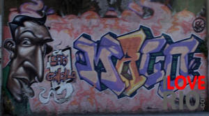 grafite, centro, rodoviaria, zona portuaria, rio, de janeiro, brasil