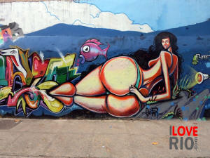 grafite, lagoa, rio, de janeiro, brasil