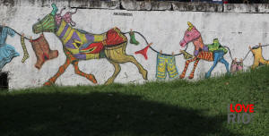 grafite, sao cristovao, rio,de janeiro, brasil