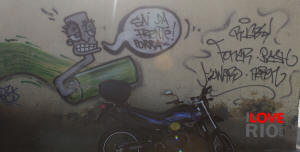 grafite, sao cristovao, rio,de janeiro, brasil